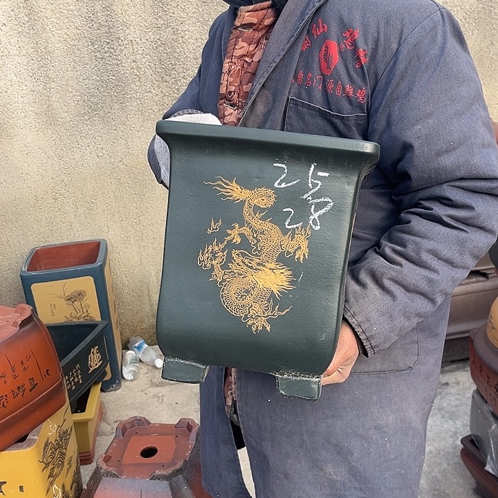 紫砂紫砂花盆也在