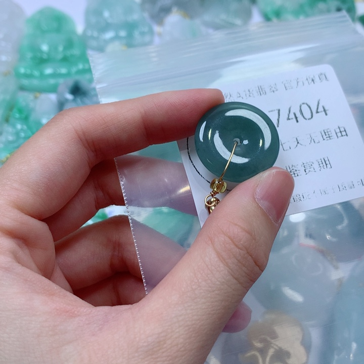颈饰未镶嵌翡翠翡翠