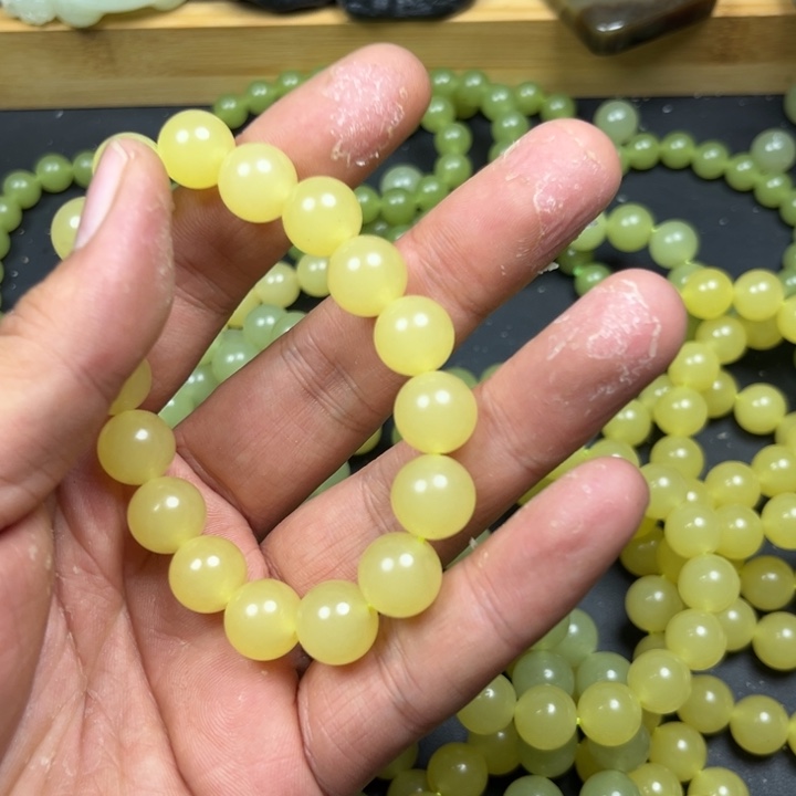 和田玉（糖玉）未镶嵌车挂