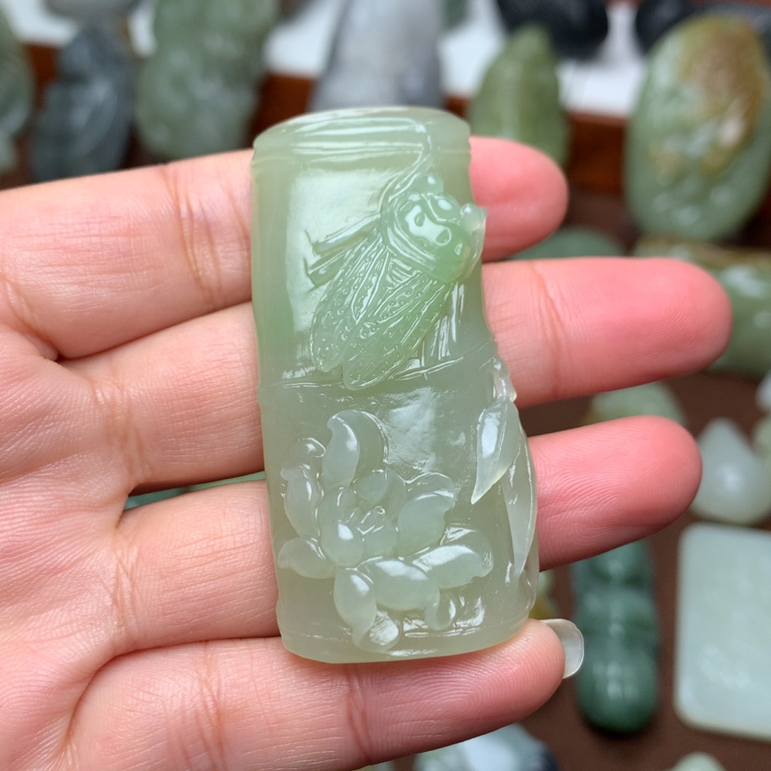 和田玉挂件未镶嵌