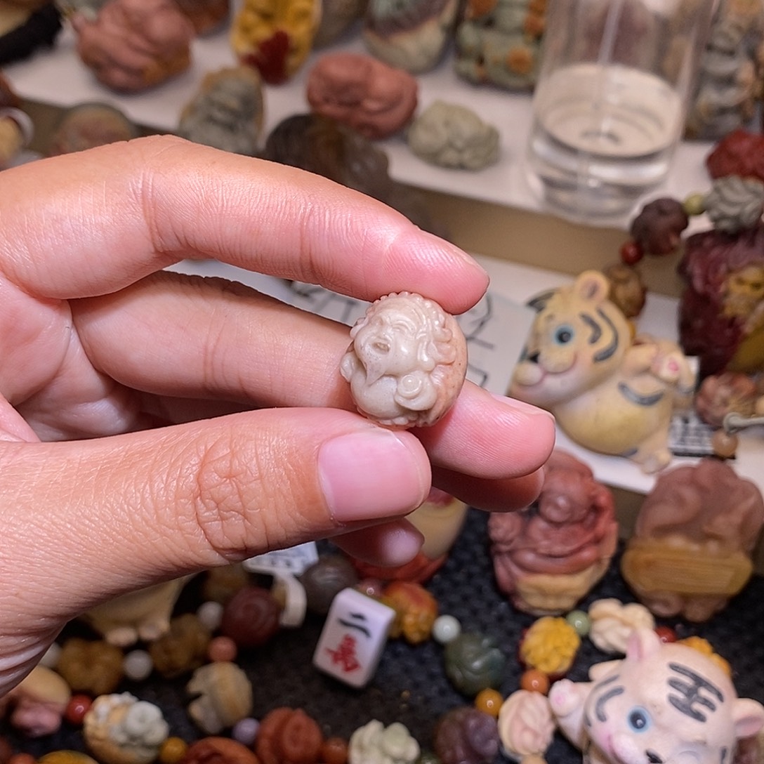 石英质玉（阿拉善玉）未镶嵌手链