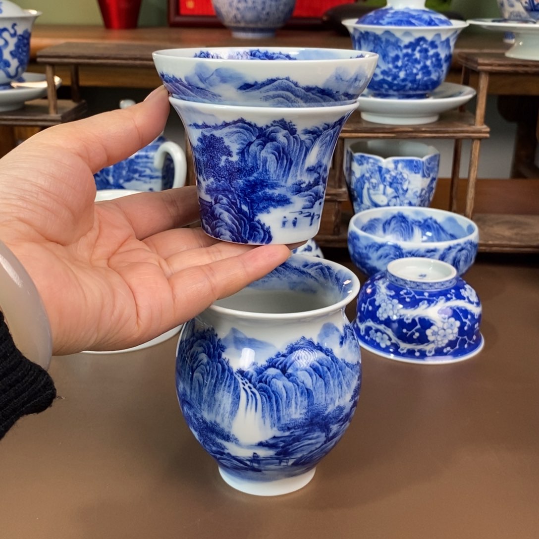 景德镇陶瓷手工手绘