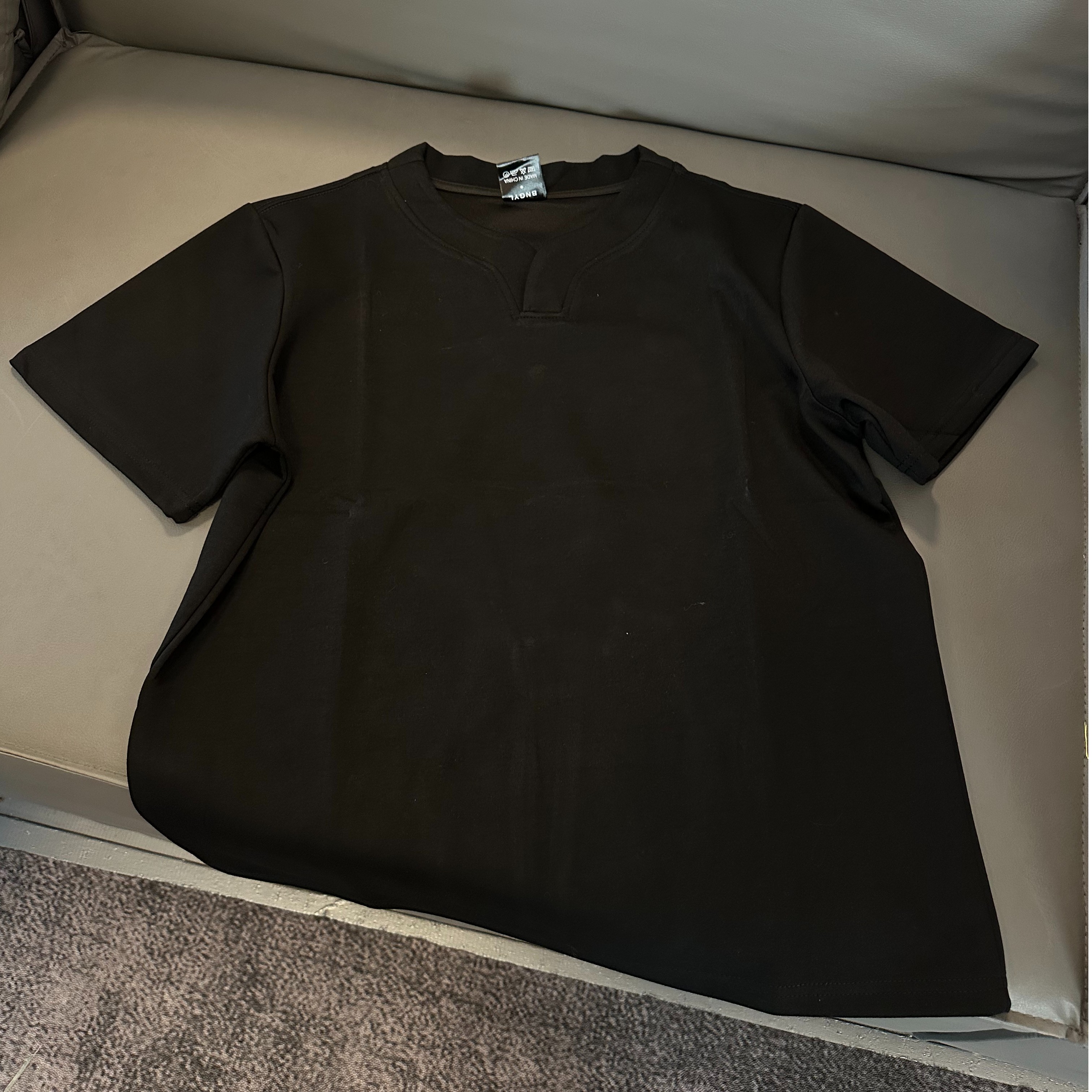 Z88 新款休闲短袖宽松百搭纯色T恤