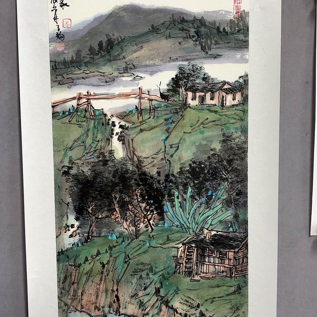 国画国画纯手绘作品请放心去藏