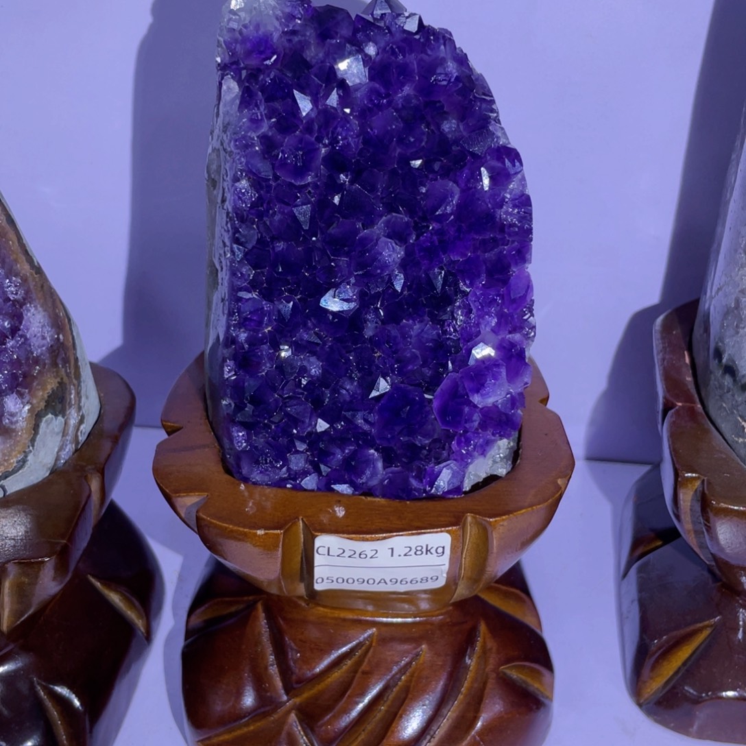 乌拉圭紫水晶摆件