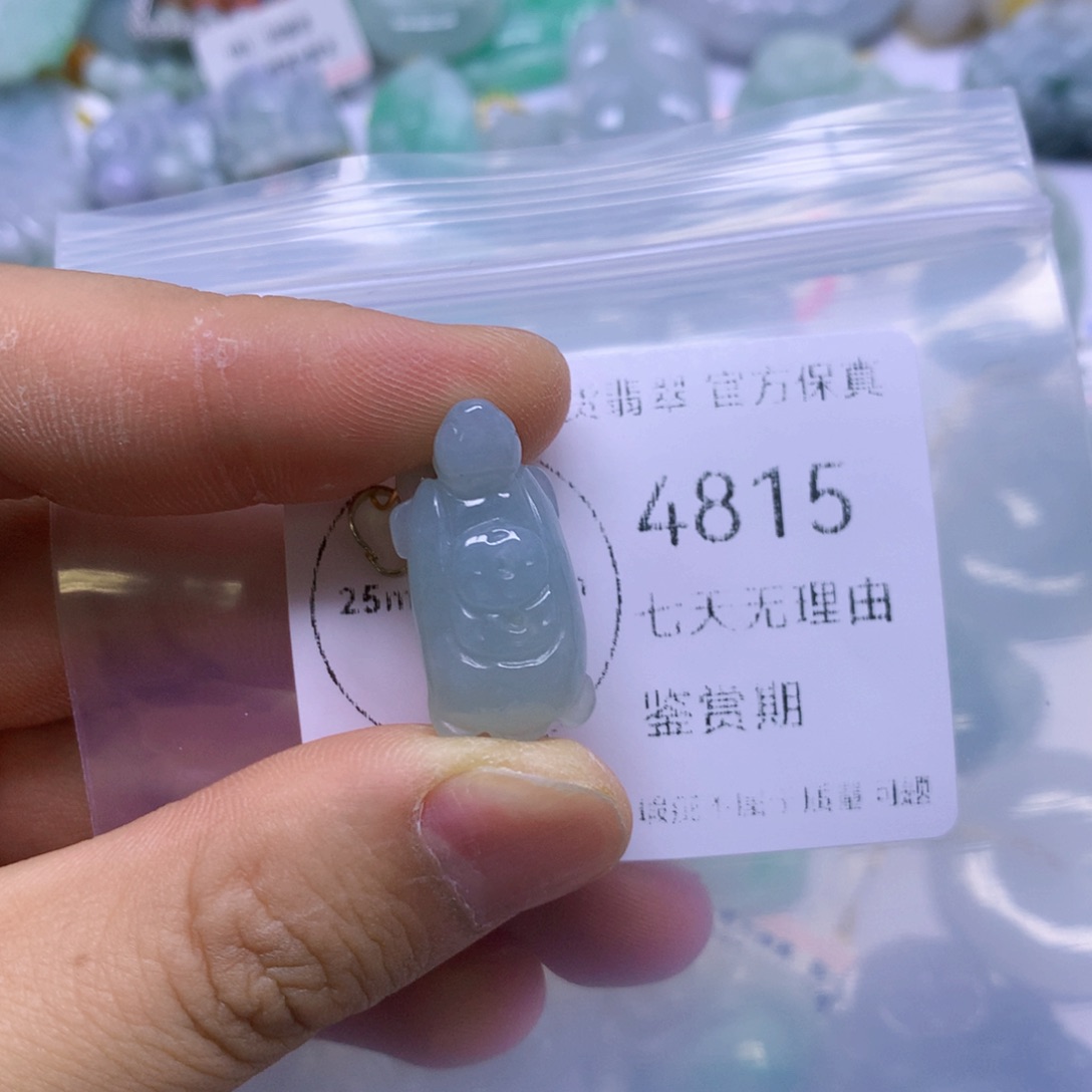 翡翠未镶嵌吊坠(不含链)翡翠
