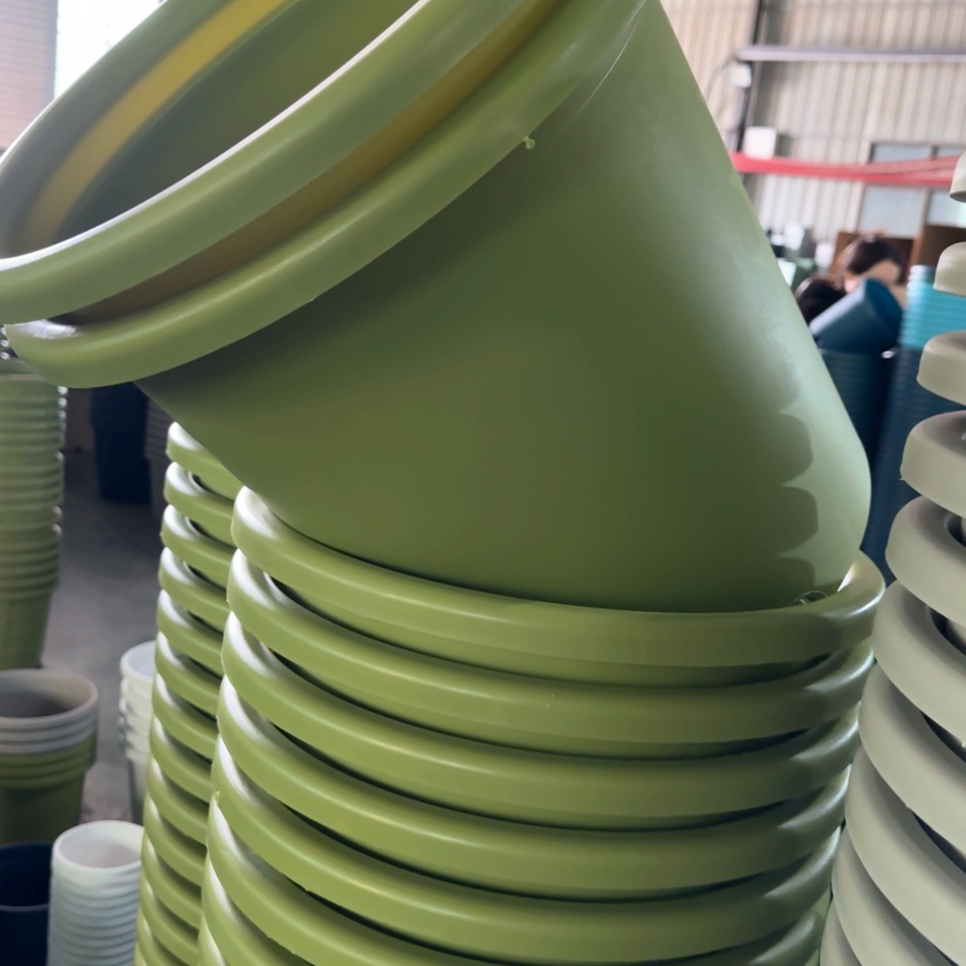 树脂四季盆8#无拖果绿1