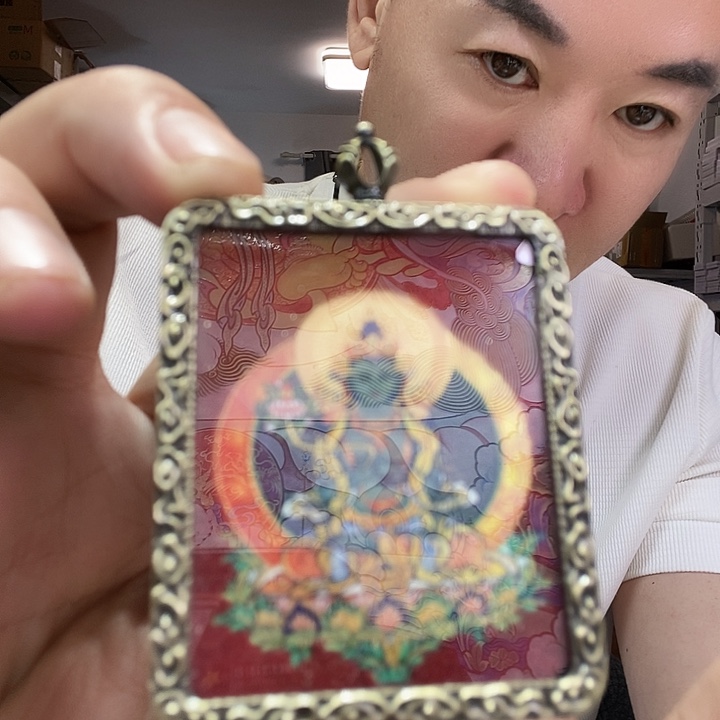 玛瑙/玉髓足铂镶嵌颈饰13