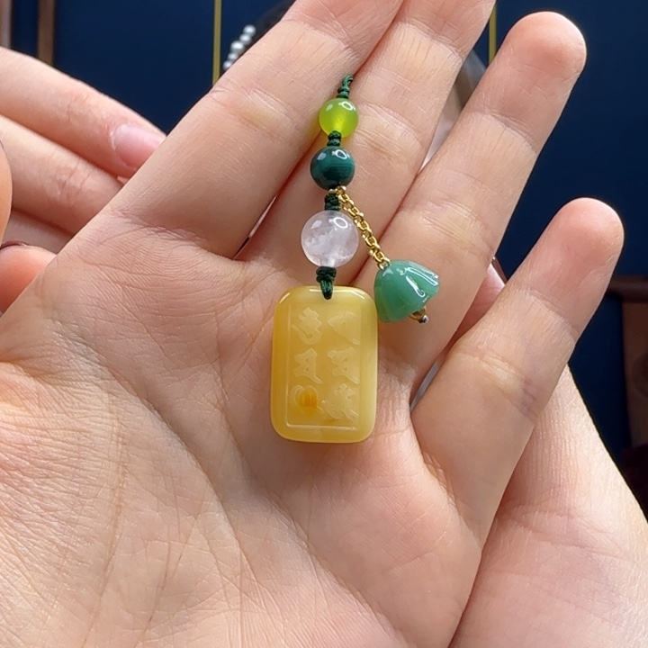 蜜蜡吊坠(赠链)未镶嵌