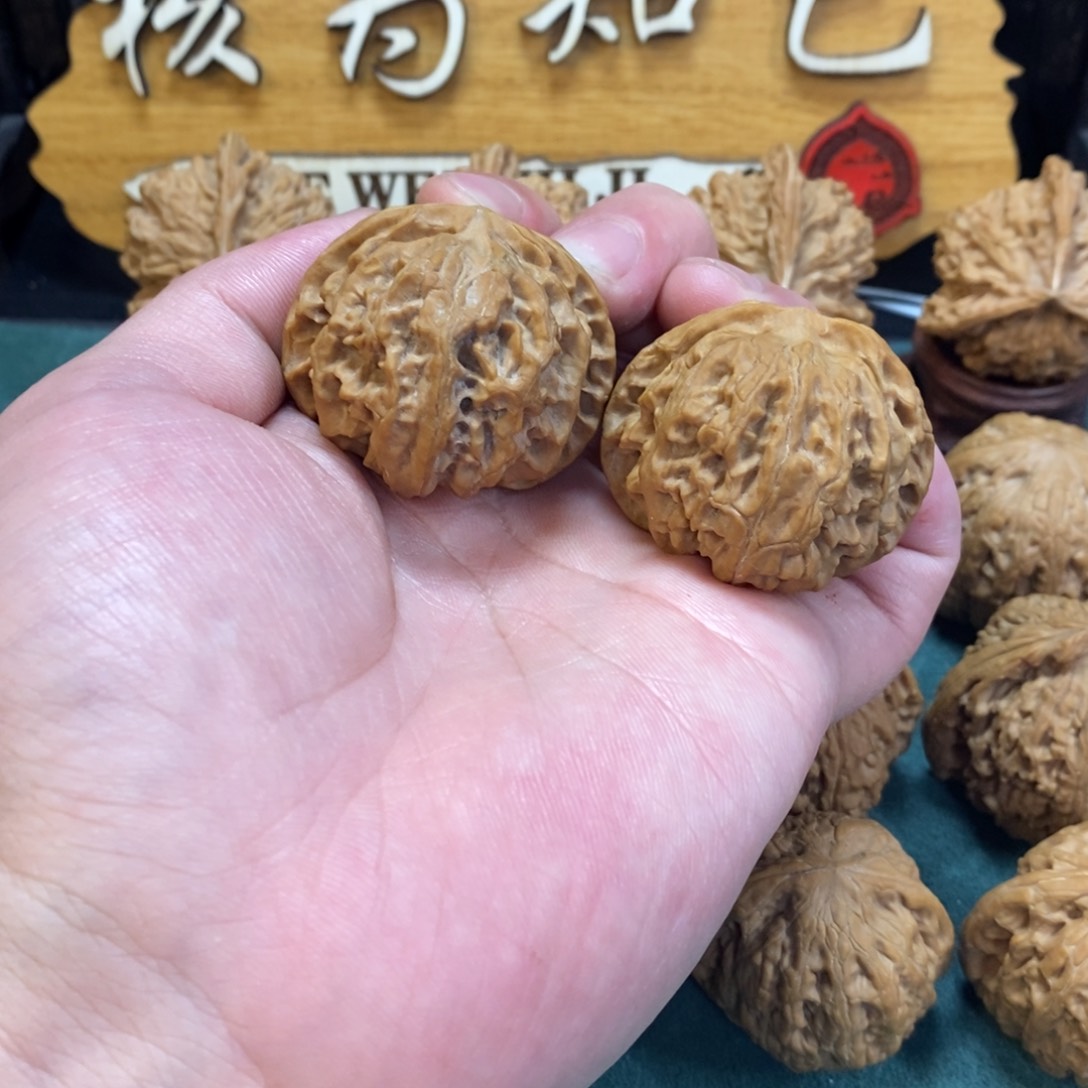 文玩核桃把件苹果园39全品
