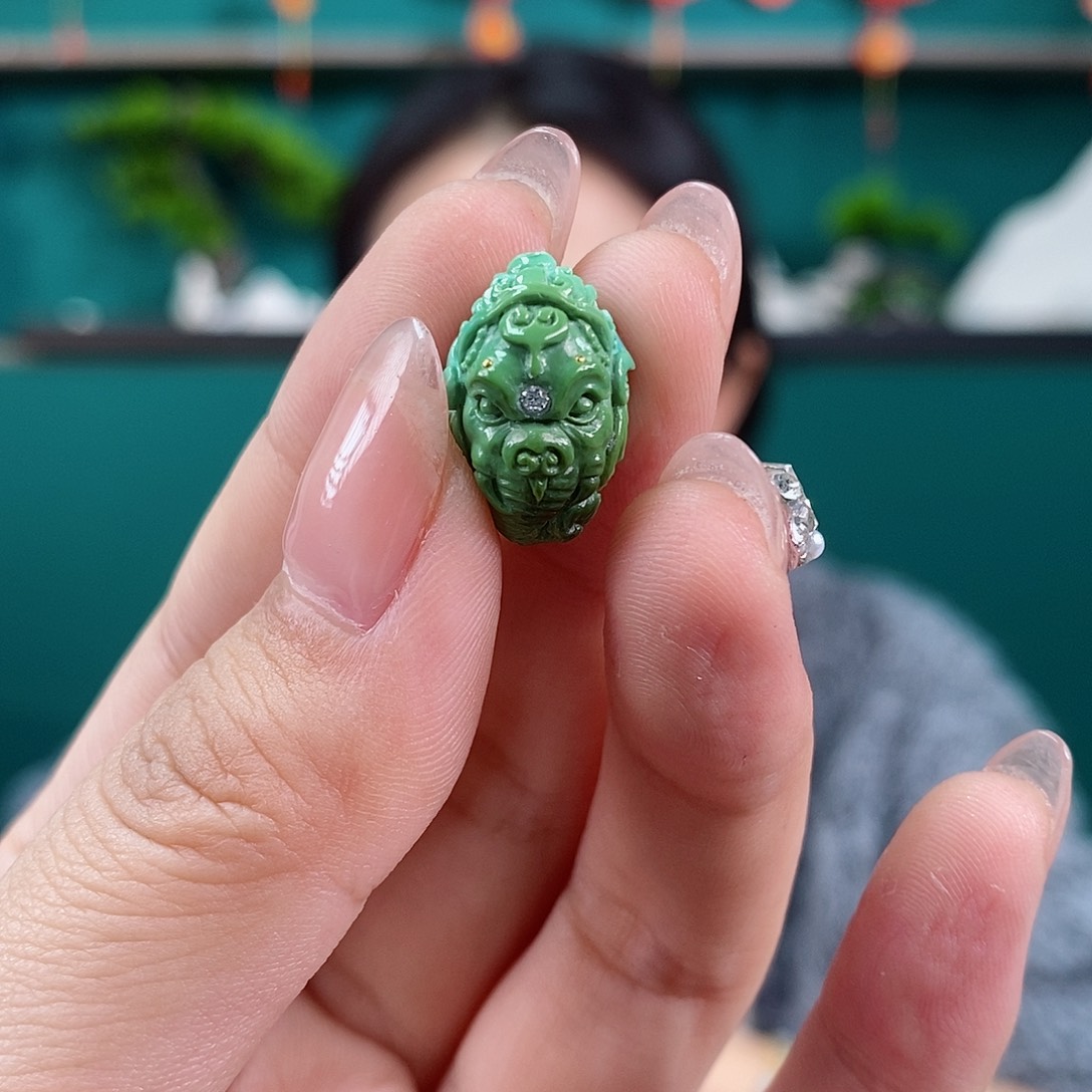 绿松石珠宝奇石未镶嵌