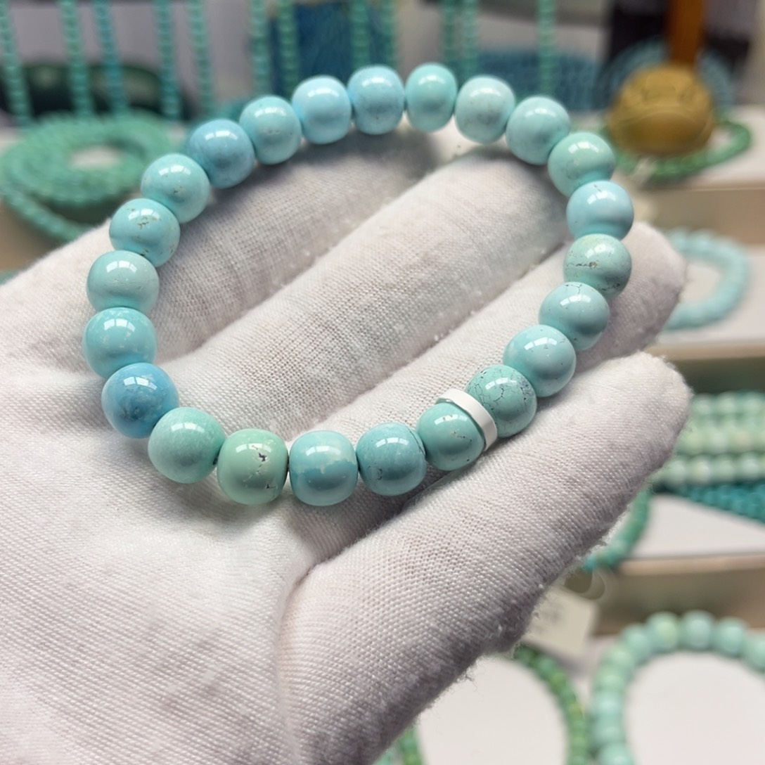 绿松石未镶嵌手链