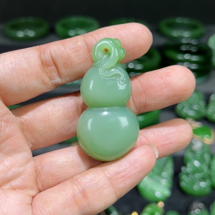 和田玉（碧玉）颈饰未镶嵌随****6