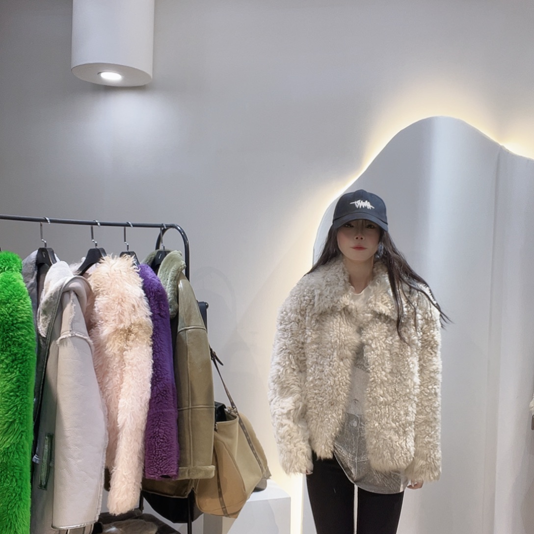 真皮皮毛一体外套222-3367/110斤内