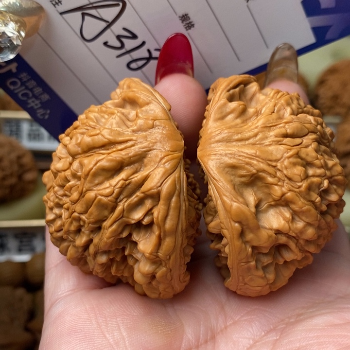 桃核把件龙鼎大蛇王