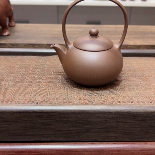 紫砂茶壶本地紫泥半手工微玫瑕