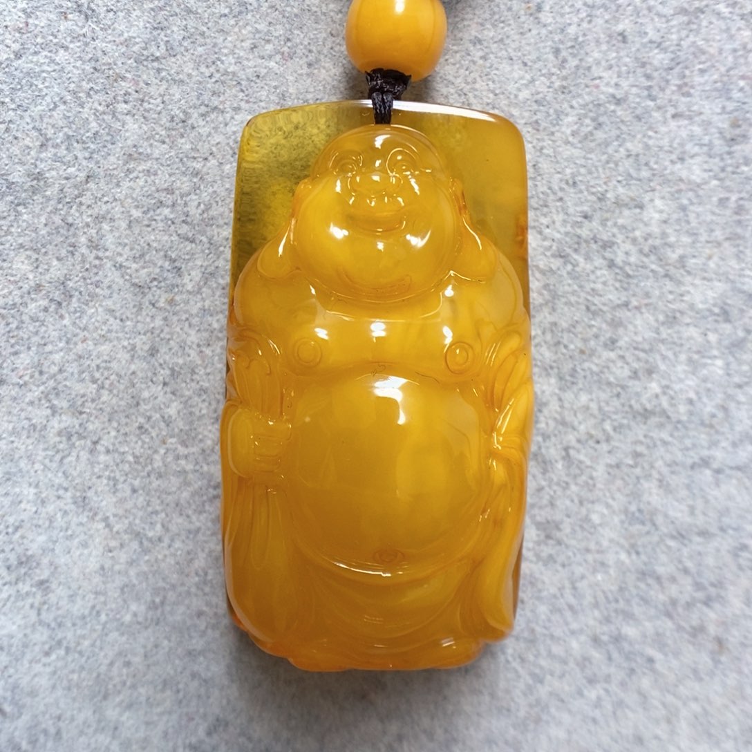 蜜蜡颈饰未镶嵌蜜蜡