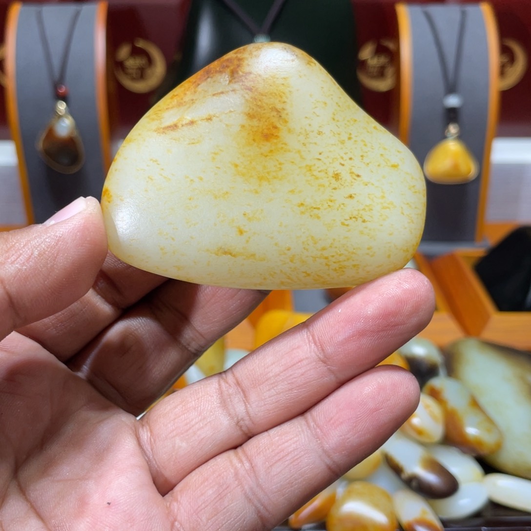 和田玉（白玉）挂件未镶嵌X*B