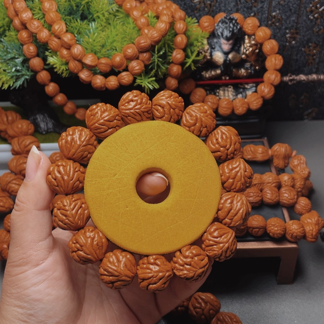 吊坠桃核桃核手串