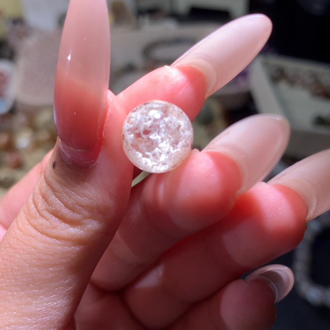 手链未镶嵌水晶幽灵不退换