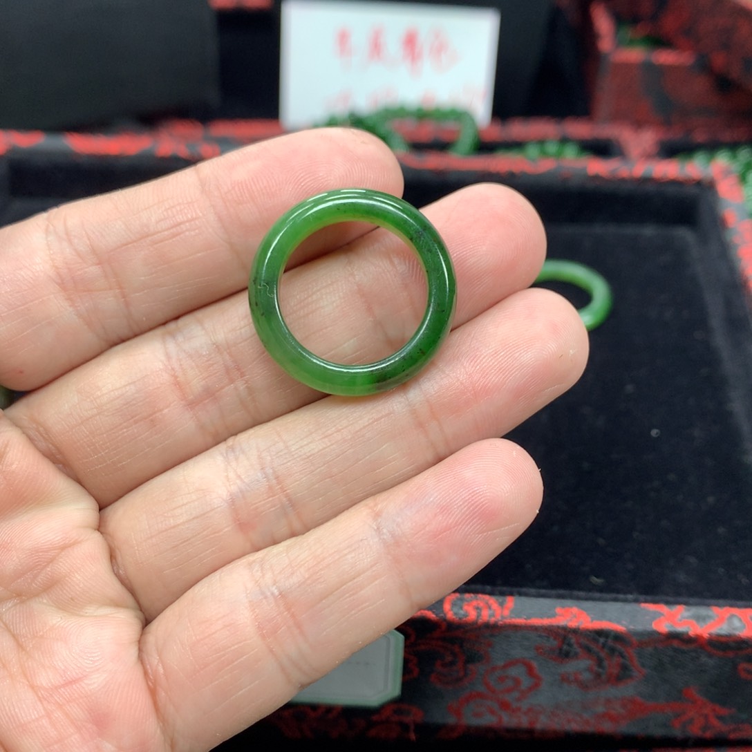 【闪购商品】和田玉戒指未镶嵌用****0