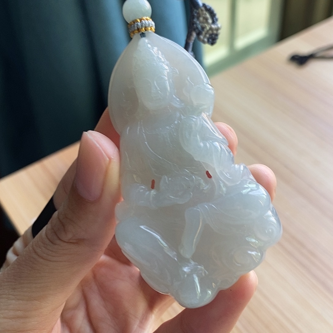 【闪购商品】颈饰未镶嵌翡翠天然缅甸A货翡翠