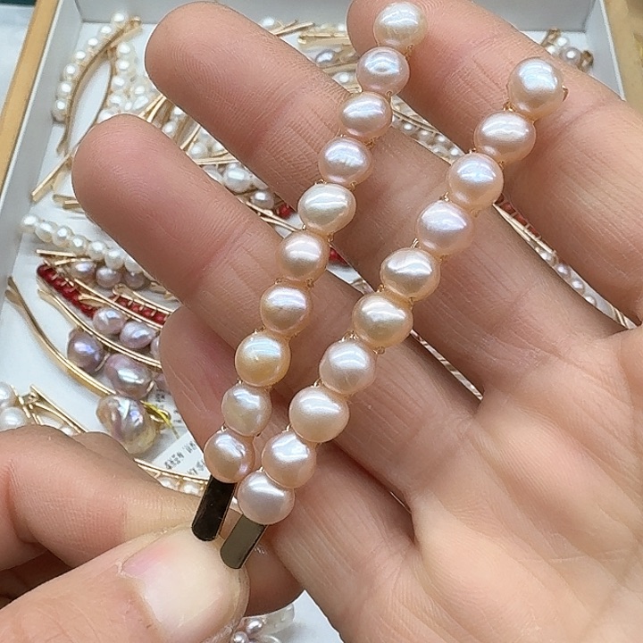 淡水珍珠甜美银S925镶嵌