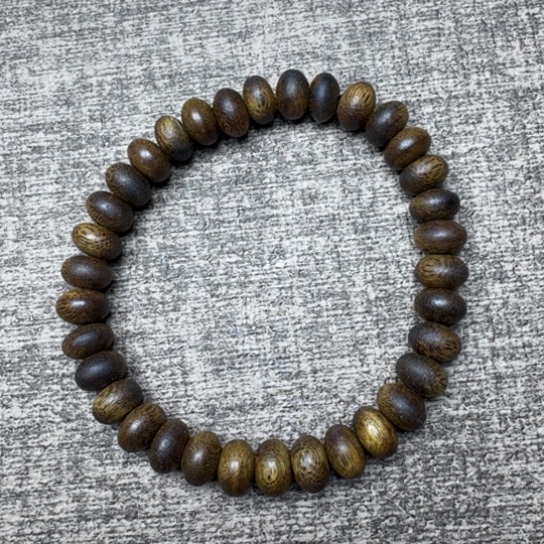 沉香手串n金沙叶算盘珠0.9/6