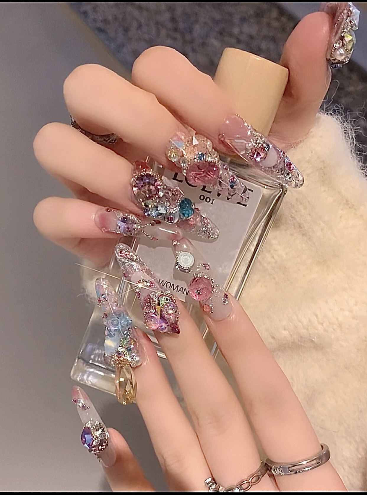 泡泡糖   全华手工穿戴甲