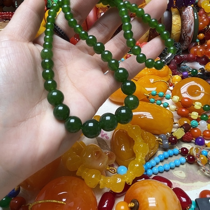 树脂制品319塔链菠菜绿