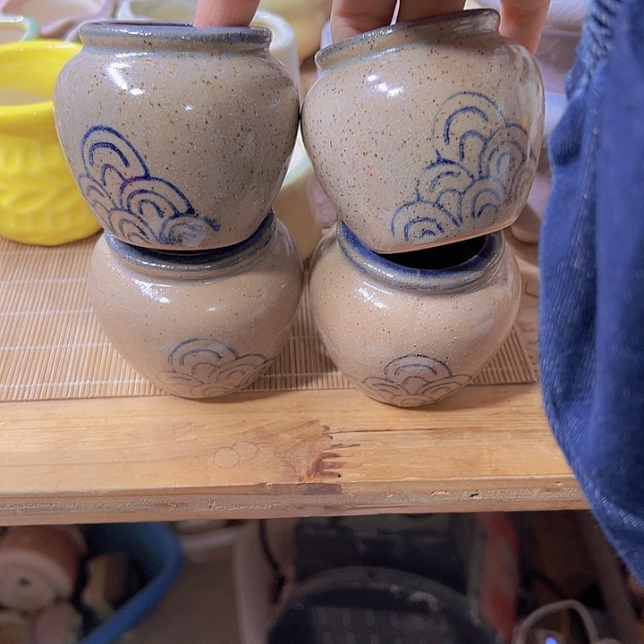 陶瓷花盆当场满12包邮