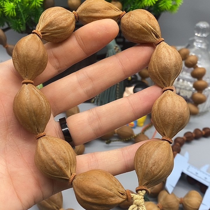 七***生橄榄核手串/手链2128梅林铁