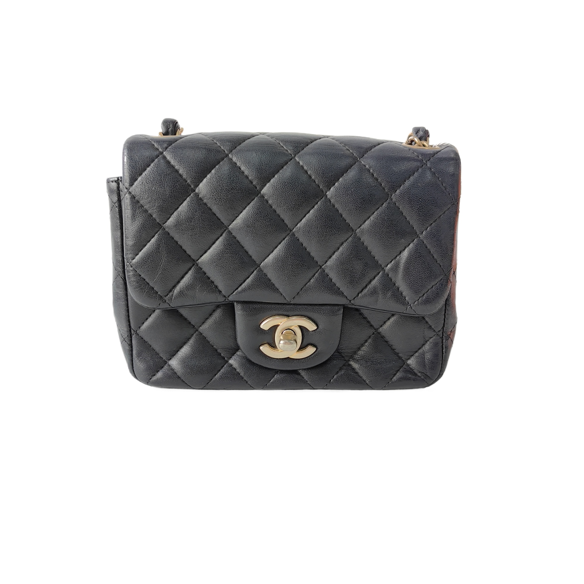 95新 香奈儿 安洁利严选CF 大迷你/BK0145742 单肩包