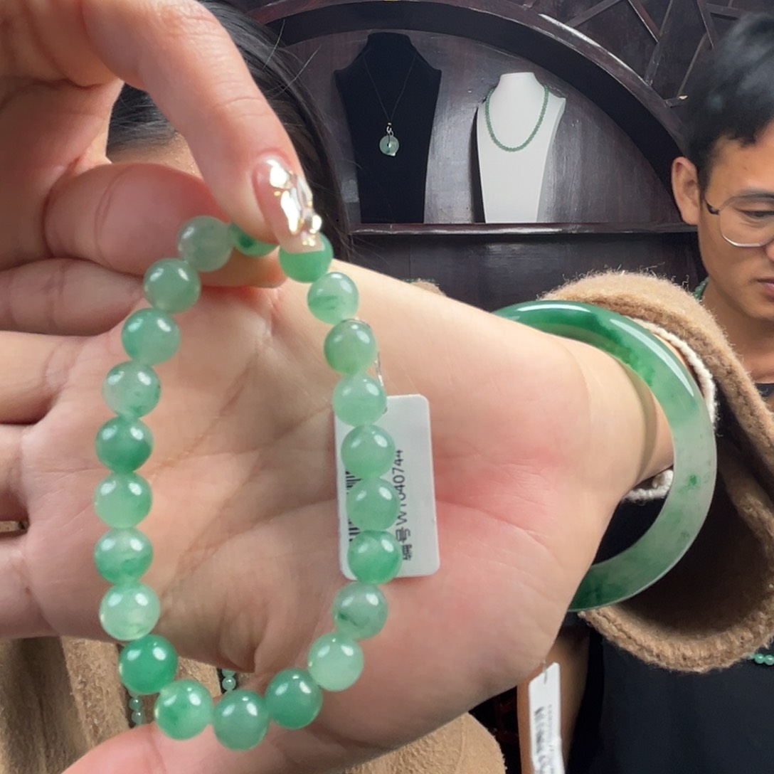 石英质玉手链未镶嵌