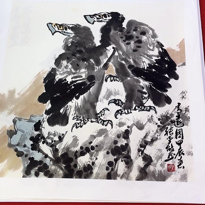 国画张圣敏先生纯手绘作品