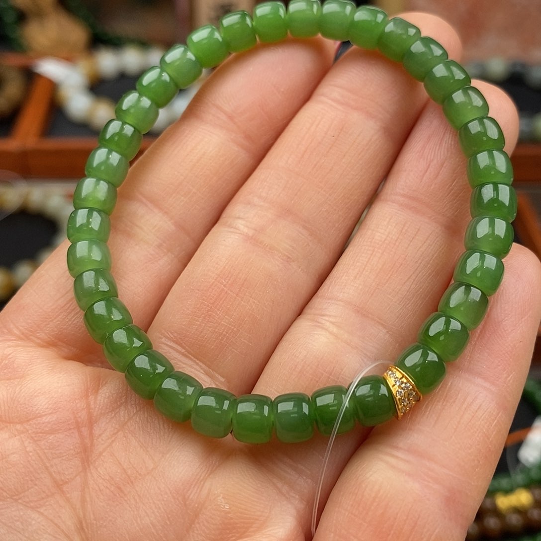 和田玉手链未镶嵌