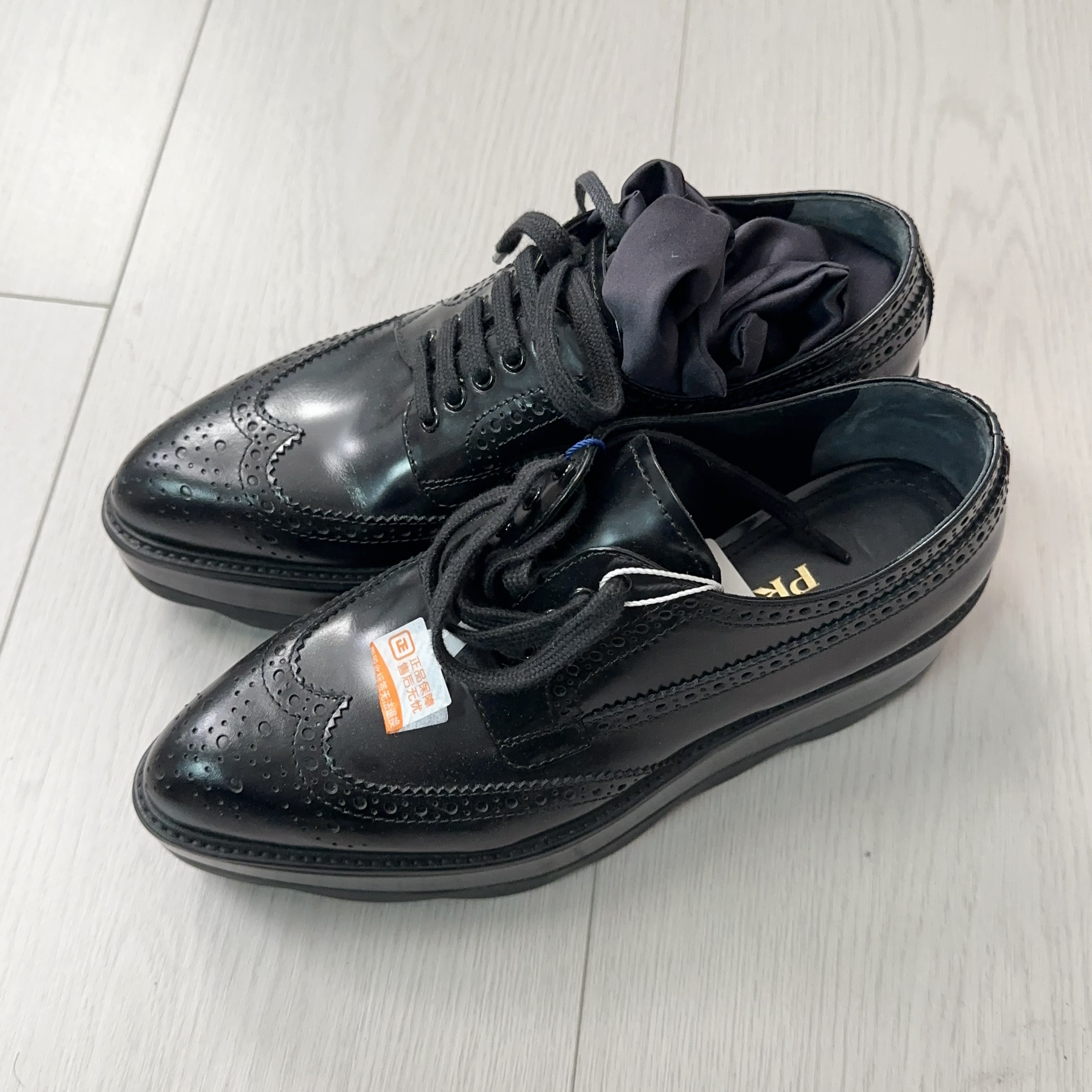 95新 Prada/普拉达 厚底鞋36码/250827WHHZX11