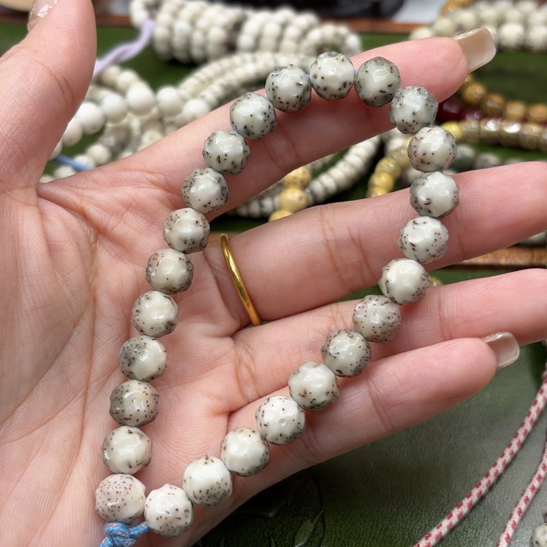 星月菩提手串J**_9改玉化冰糖⚠️金标⚠️