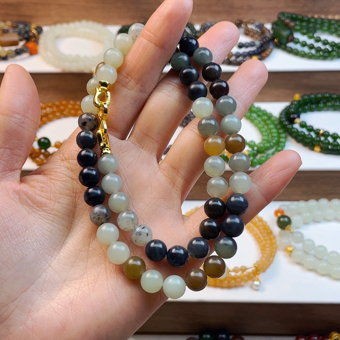 【闪购商品】和田玉手串未镶嵌