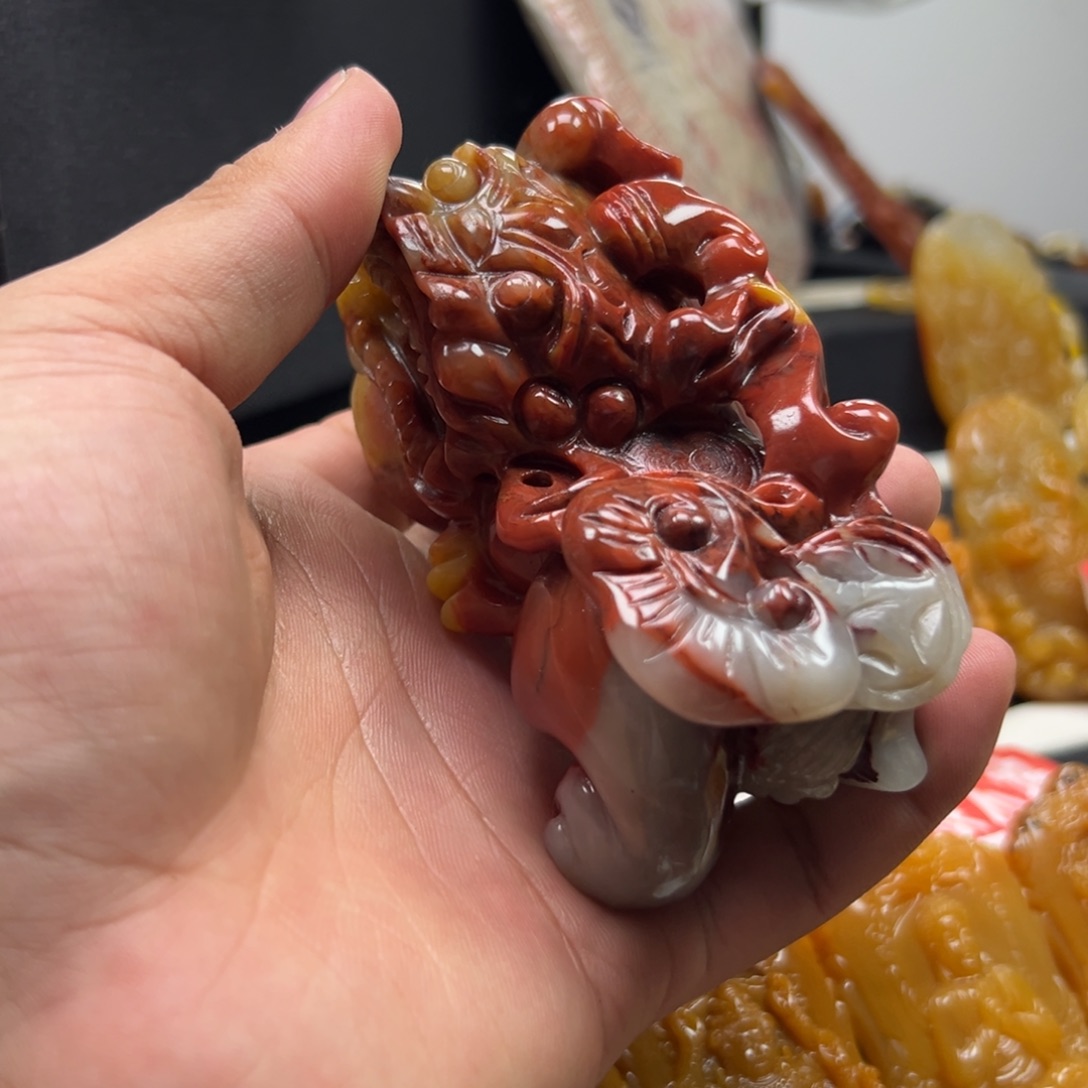 石英质玉（黄龙玉）未镶嵌多选发其一