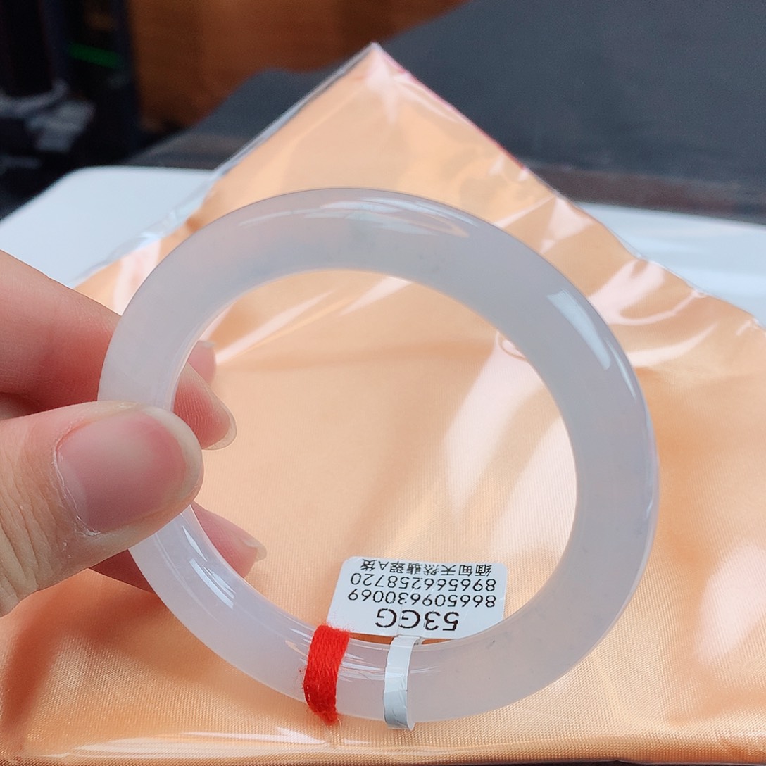 翡翠手镯未镶嵌天然缅甸翡翠A货手镯