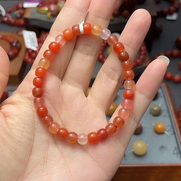 未镶嵌手串6多样性发南红玛瑙