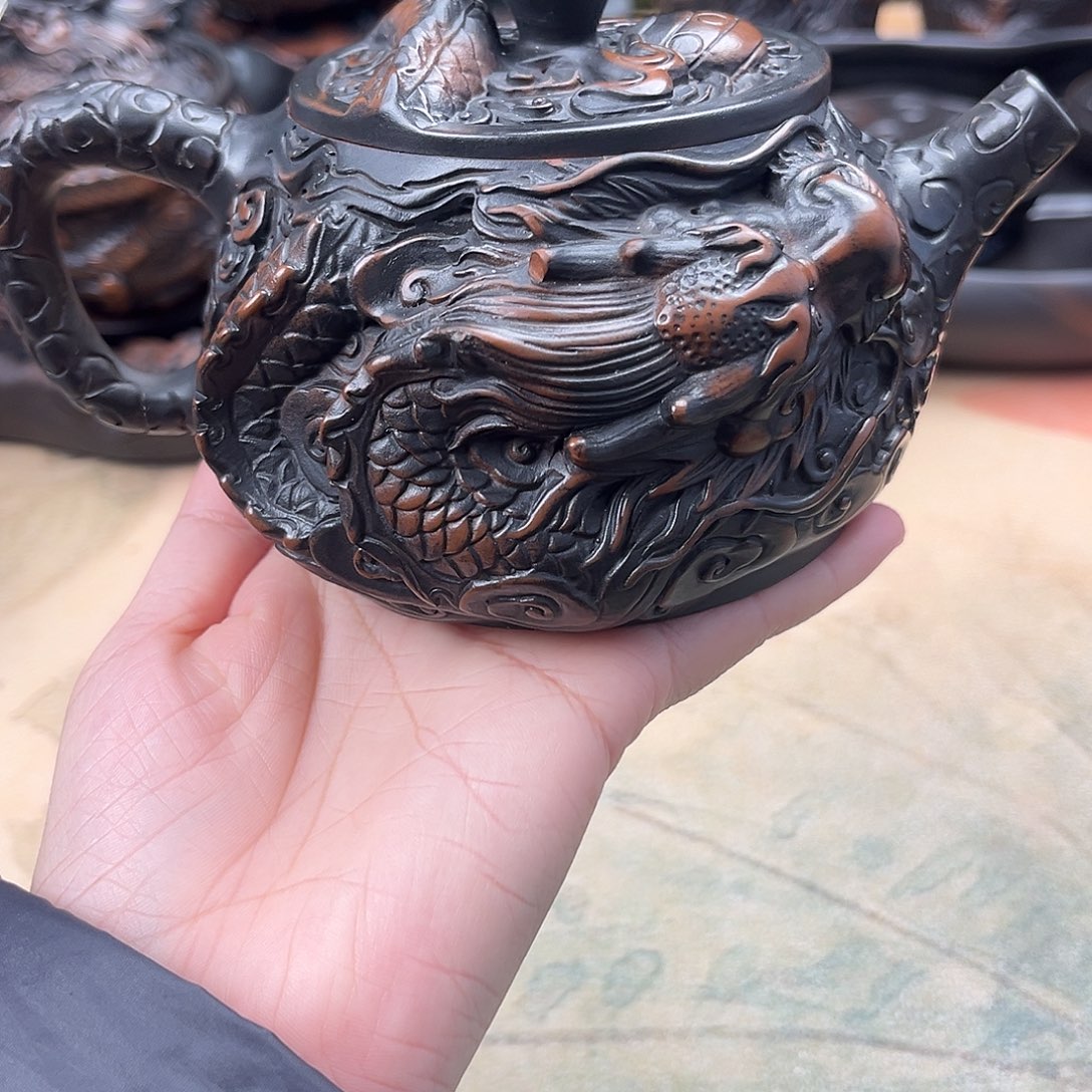 壶藏****?云南紫陶茶壶茶壶