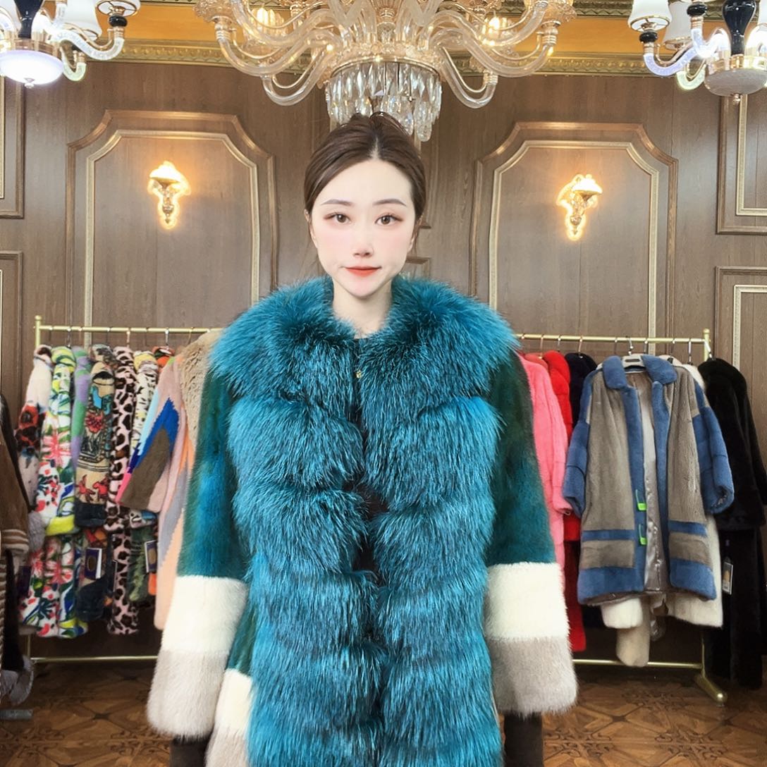 貂皮大衣时尚潮流