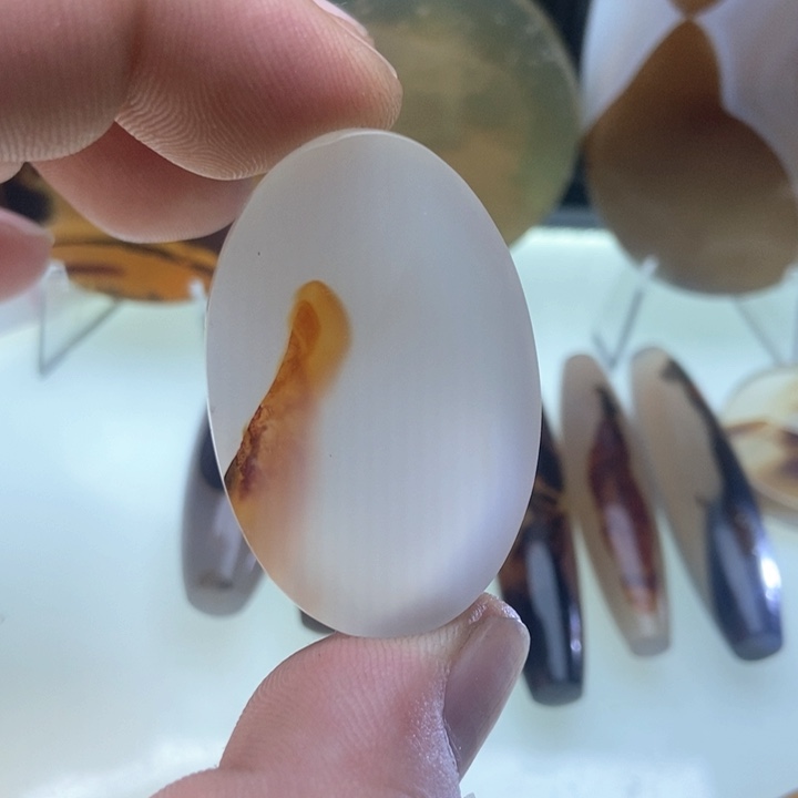 【闪购商品】玛瑙/玉髓吊坠(不含链)未镶嵌