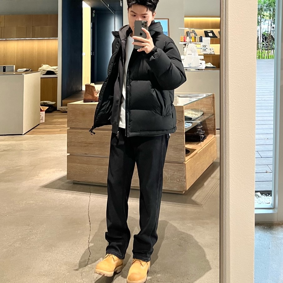 经典96面包服刺绣常规款羽绒男女同款情侣冬季外套