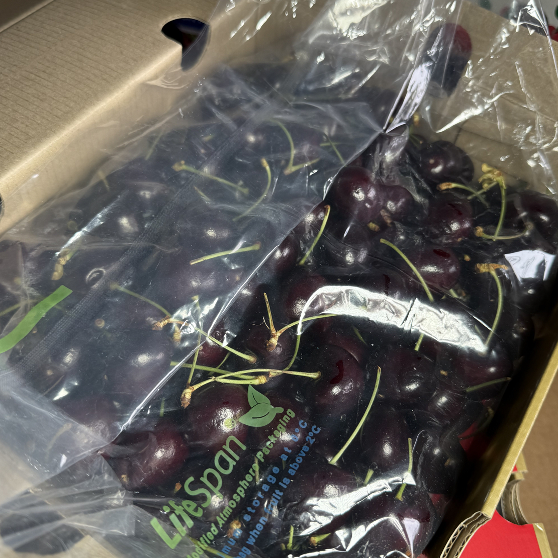 【水果市场直发宁德同城配送】海运车厘子3J 5斤装桑提娜智利