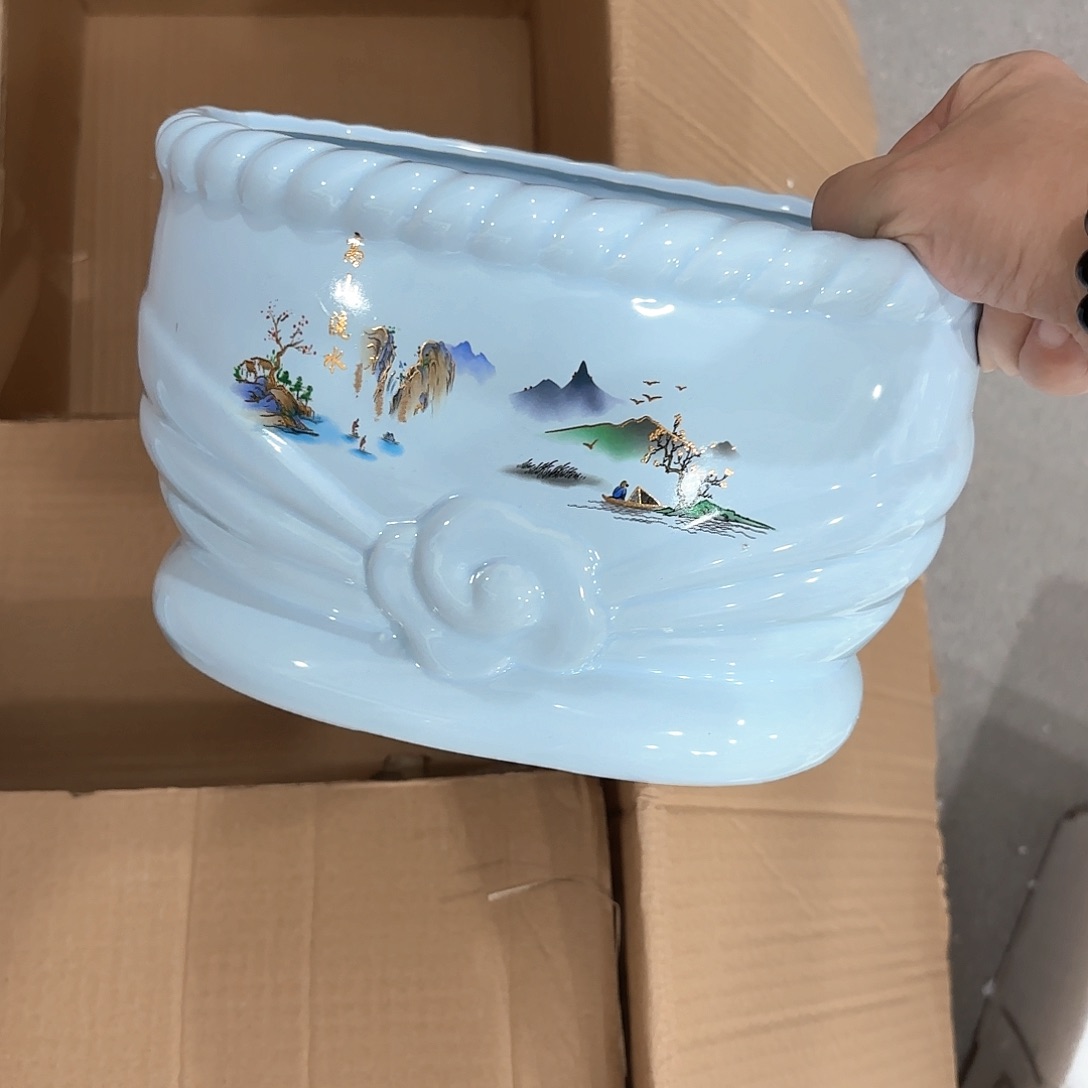 陶瓷陶瓷花盆，多肉花盆