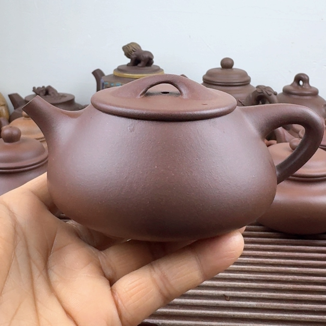 茶壶紫砂240cc景舟石瓢嫩底槽清