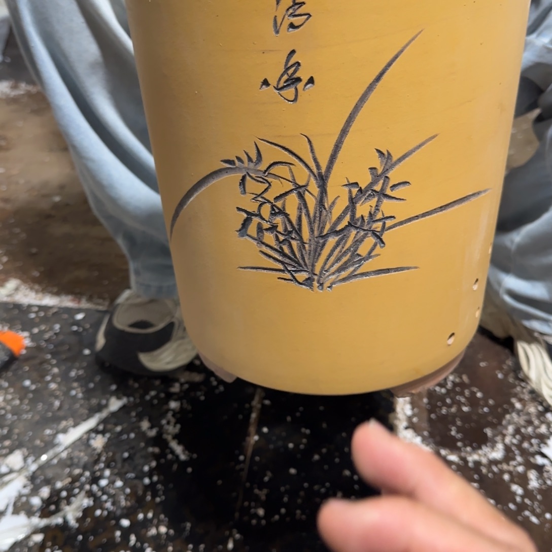 花盆紫砂口径17.22口径